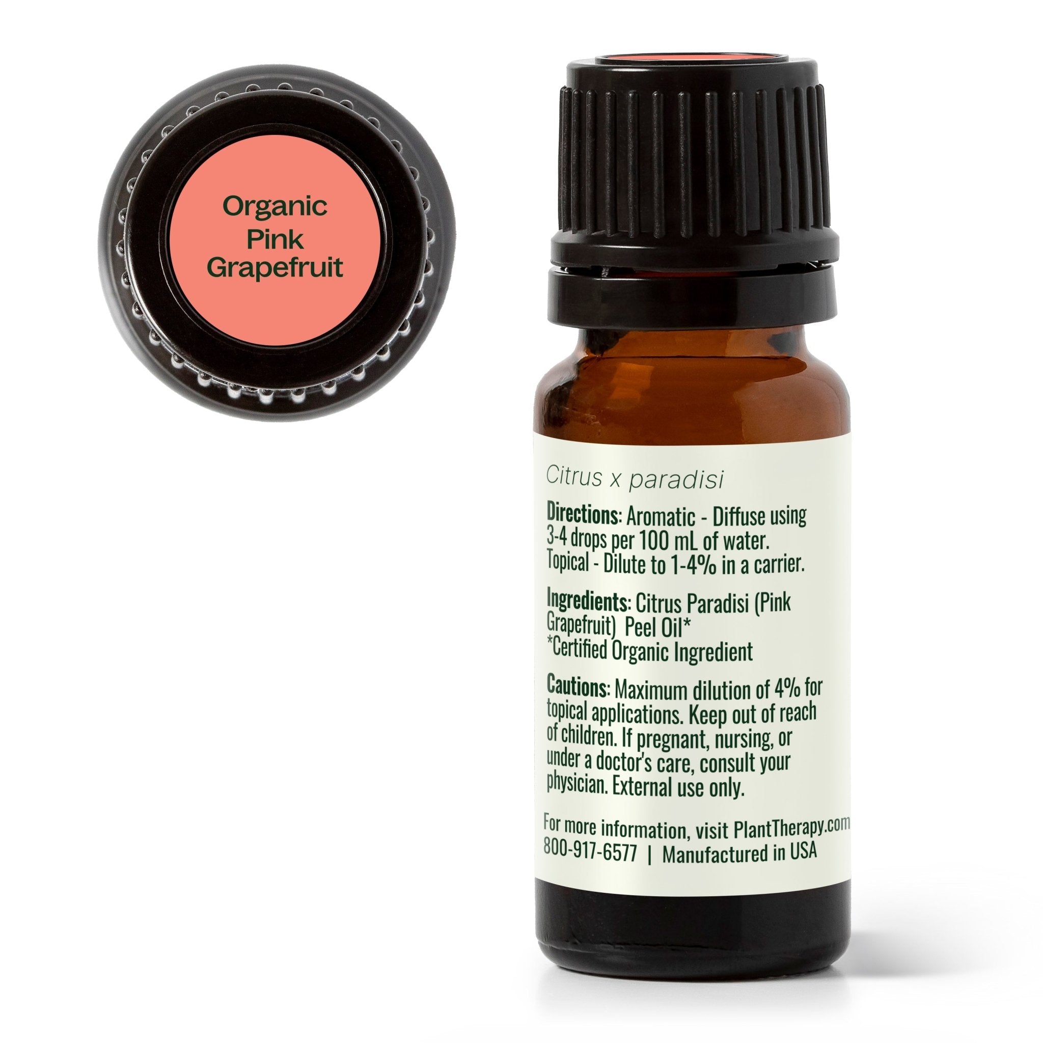 Plant Therapy Organic Pink Grapefruit Essential Oil