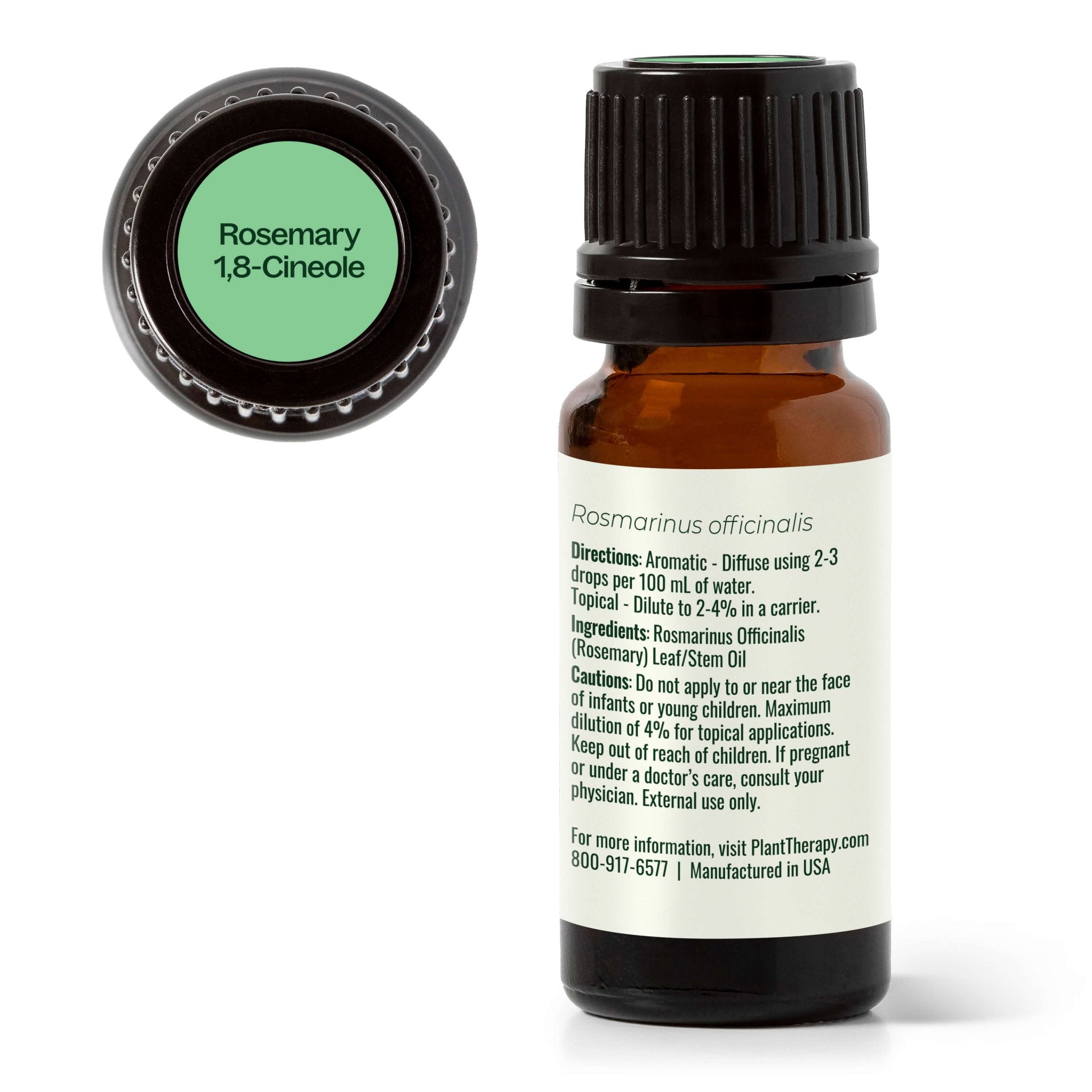 Plant Therapy Organic Rosemary 1,8 - Cineole Essential Oil