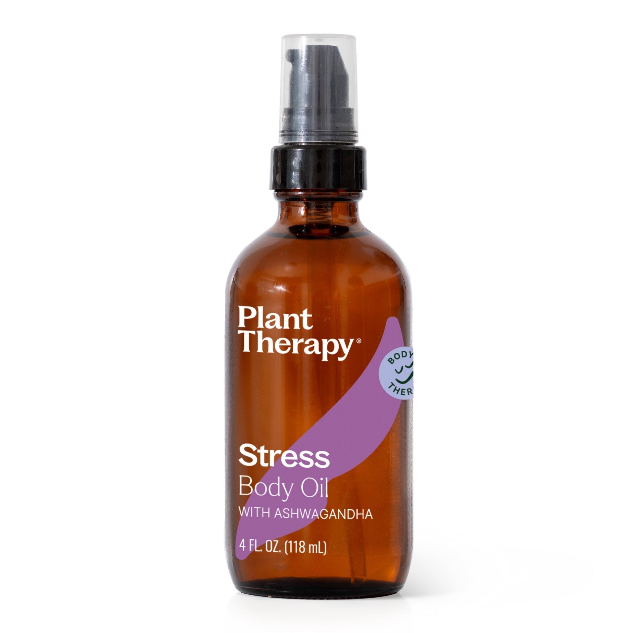 Plant Therapy Stress Body Oil with Ashwagandha