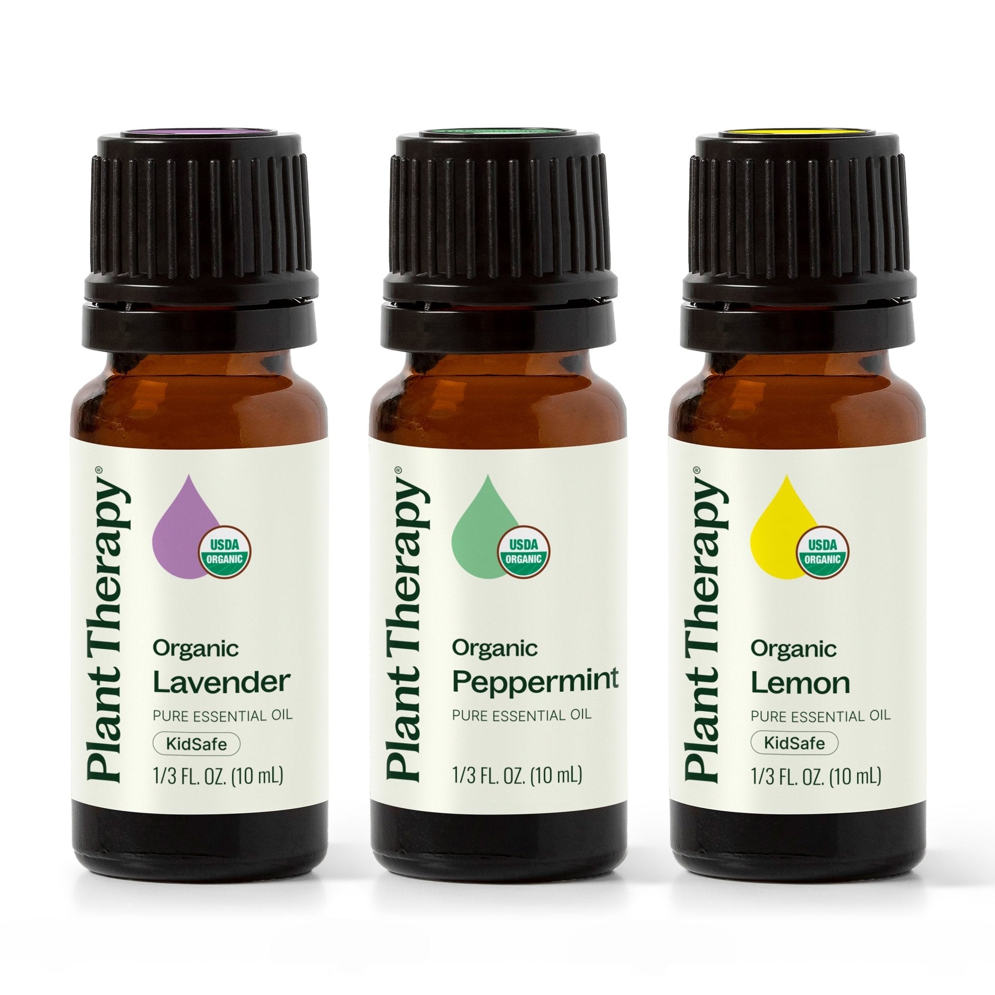 Plant Therapy Top 3 Organic Singles Set