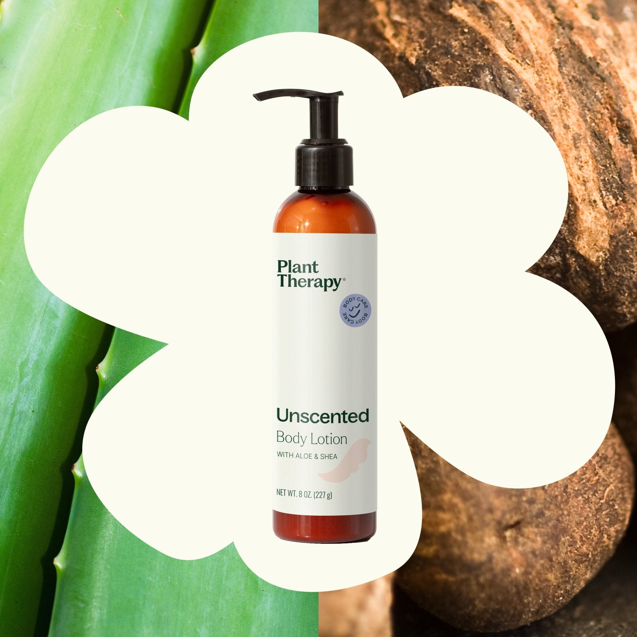 Plant Therapy Unscented Body Lotion with Aloe and Shea