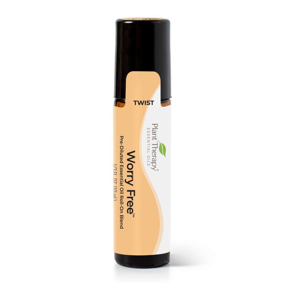 Plant TherapyWorry Free™ Essential Oil Blend Pre - Diluted Roll - On - M.S Skincare