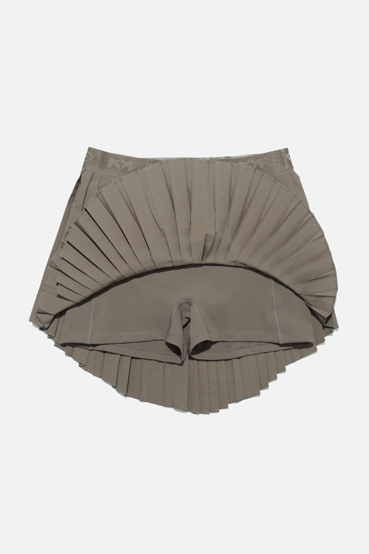 POPFLEX®Ace ‘em Pleated Skort - Rustic Olive - M.S Skincare