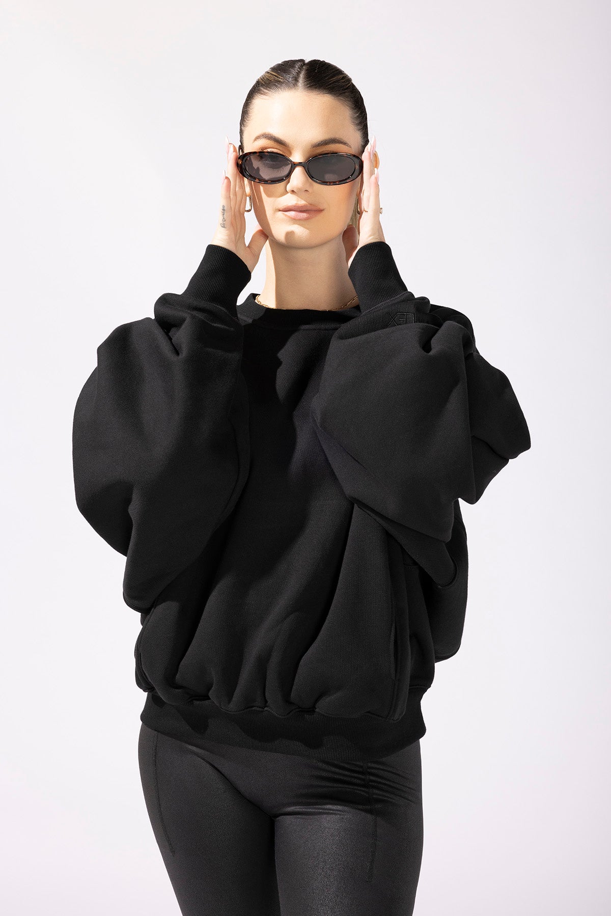 POPFLEX®Brunch Sweater - Black - M.S Skincare