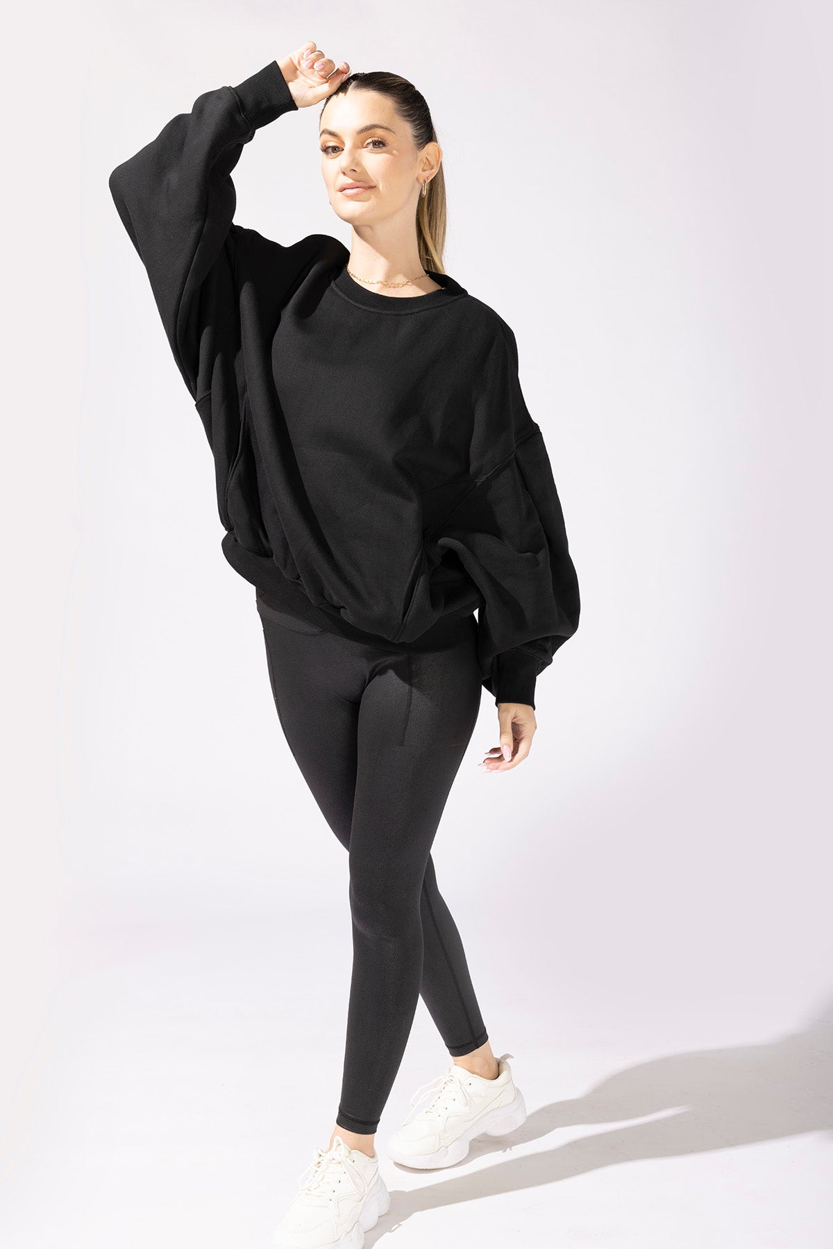 POPFLEX®Brunch Sweater - Black - M.S Skincare