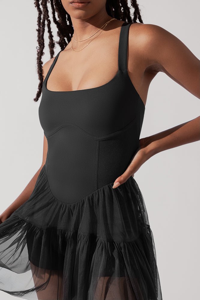 POPFLEX®Corset Pirouette Dress - Black - M.S Skincare