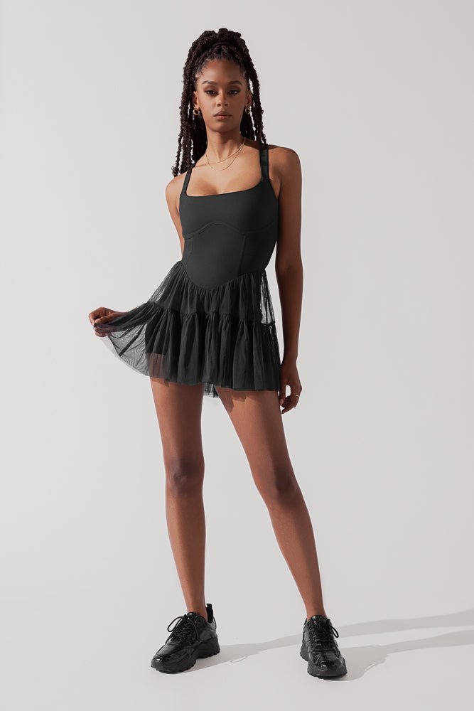 POPFLEX®Corset Pirouette Dress - Black - M.S Skincare