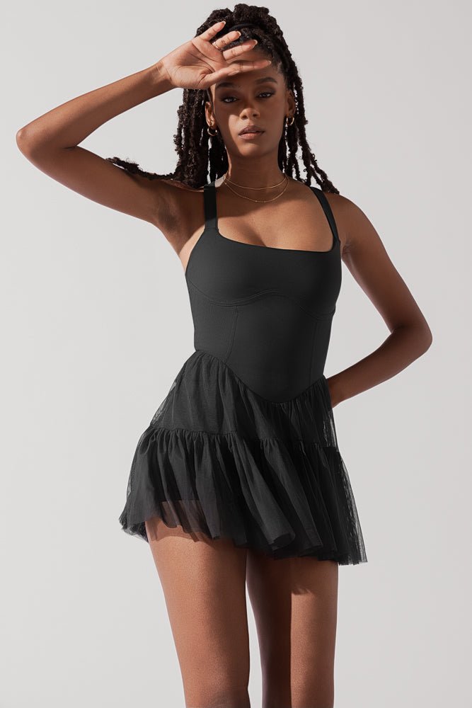 POPFLEX®Corset Pirouette Dress - Black - M.S Skincare