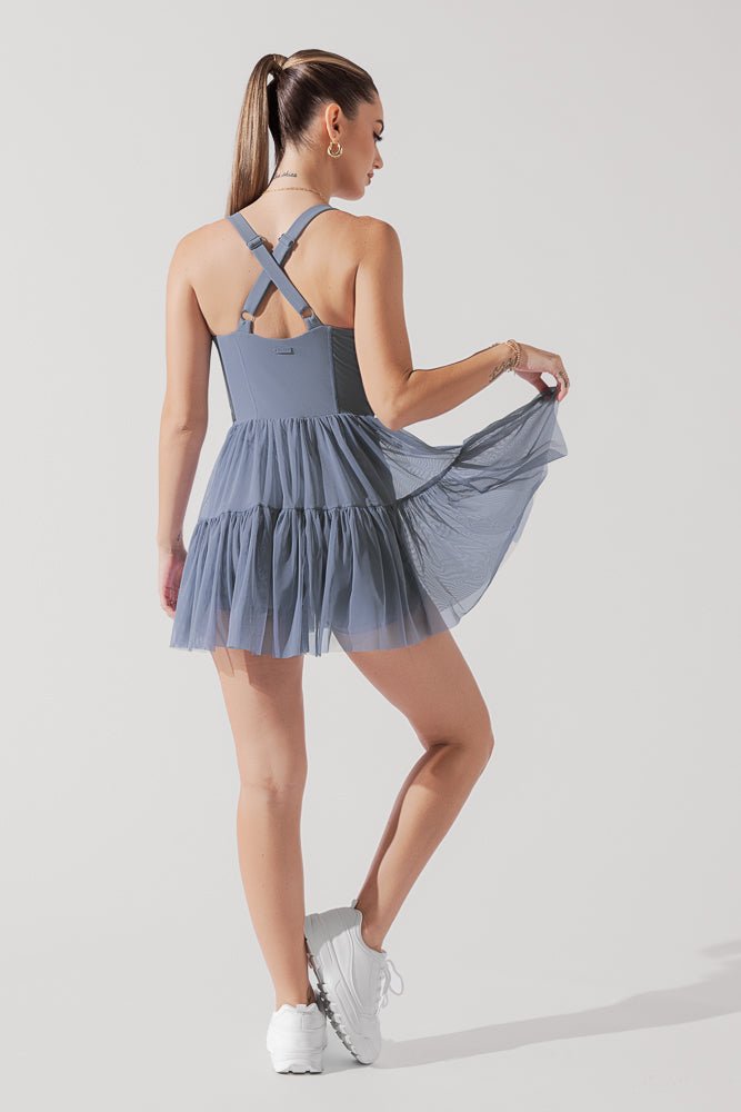 POPFLEX®Corset Pirouette Dress - Blue Mist - M.S Skincare