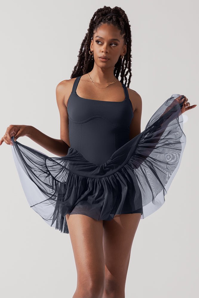 POPFLEX®Corset Pirouette Dress - Smoky Navy - M.S Skincare