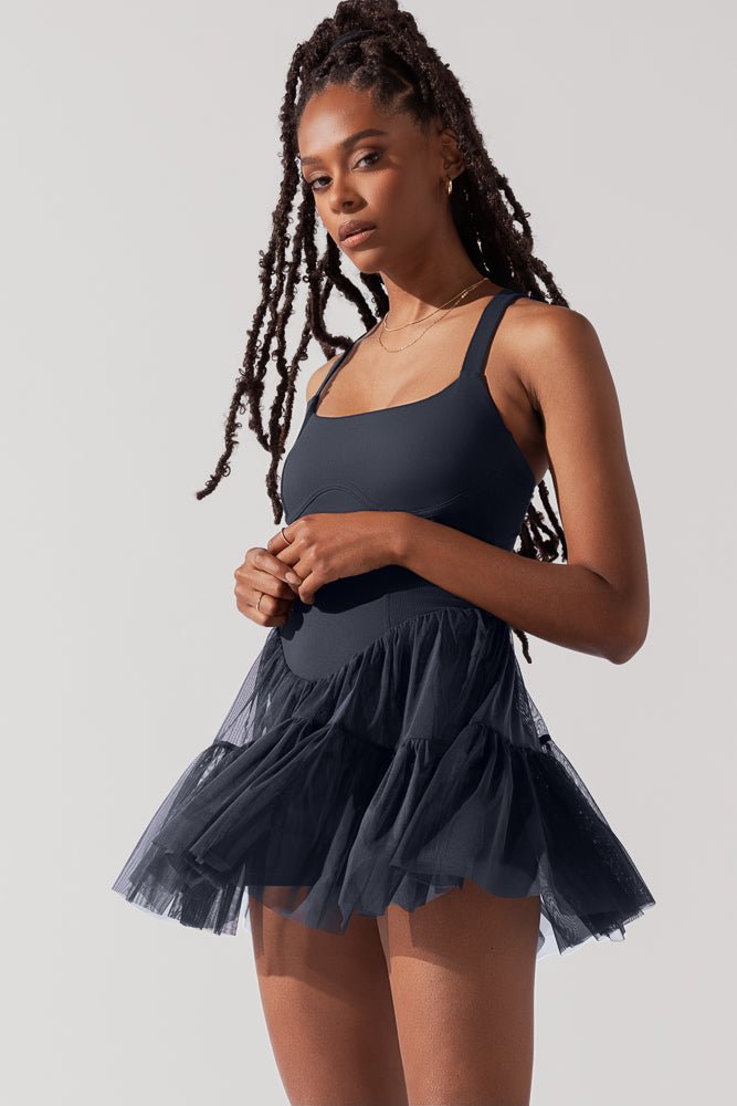 POPFLEX®Corset Pirouette Dress - Smoky Navy - M.S Skincare