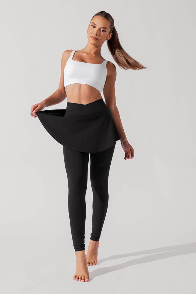 POPFLEX®Crisscross Hourglass® Sklegging - Black - M.S Skincare