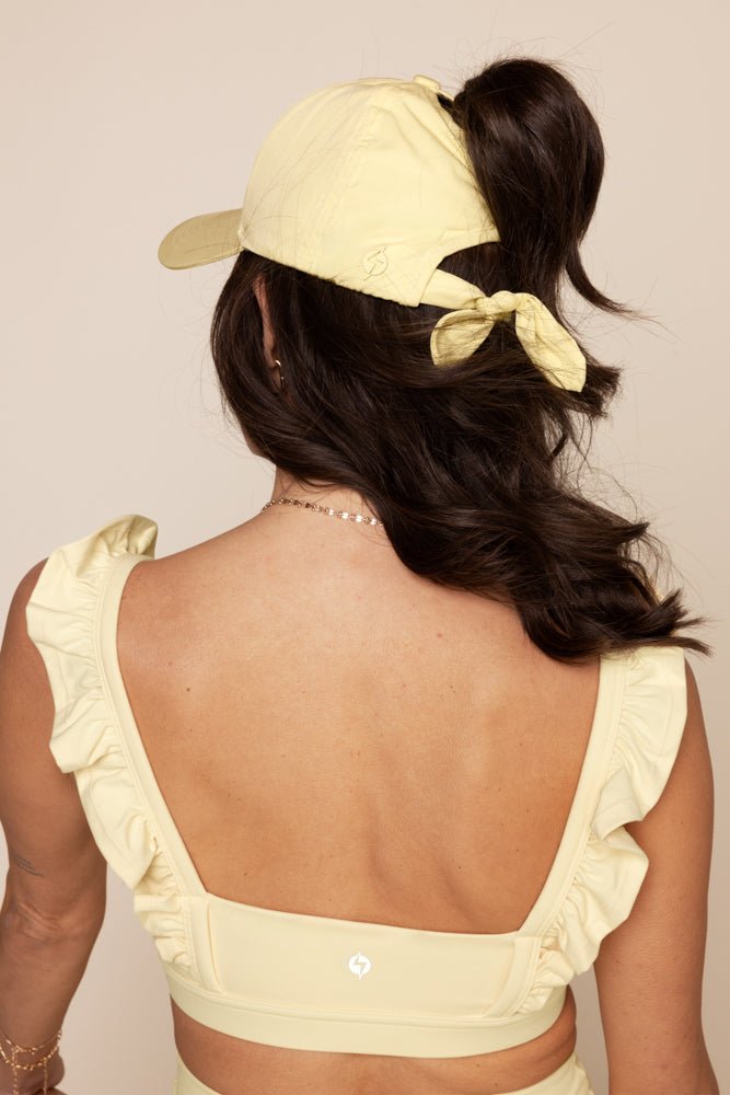 POPFLEX®Go with the Bow High Pony Cap - M.S Skincare