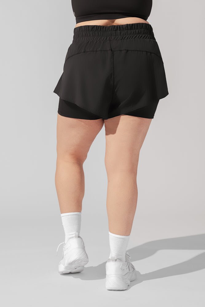 POPFLEX®High Waisted Supershort™ - Black - M.S Skincare