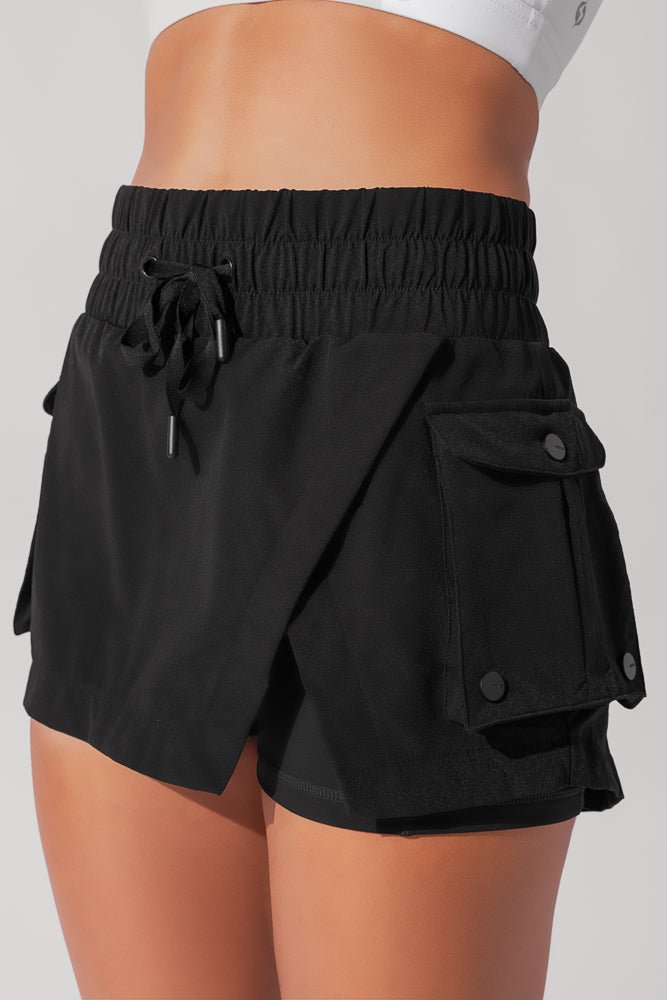 POPFLEX®Hiking Superskort™ - Black - M.S Skincare