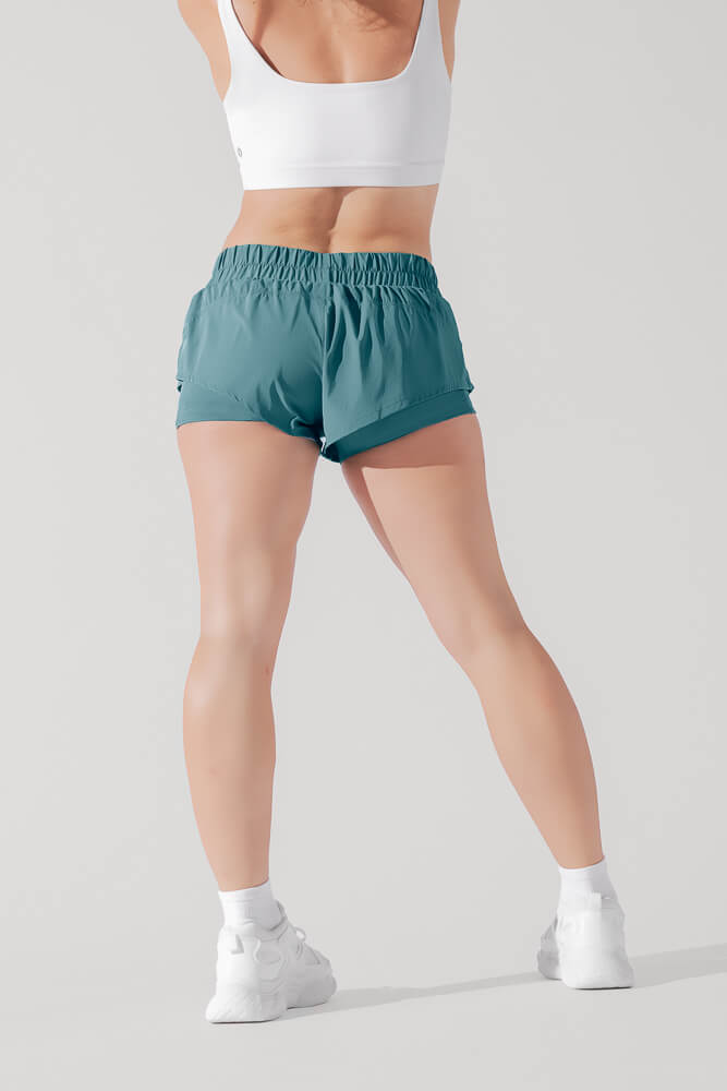 POPFLEX®Low Rise Supershort™ - Arctic Teal - M.S Skincare