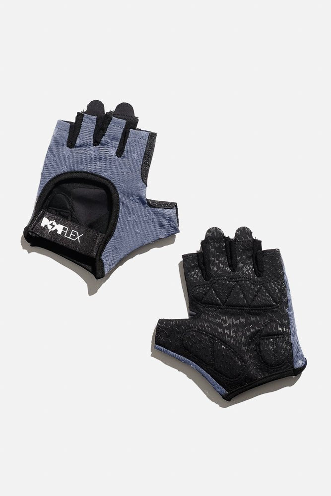 POPFLEX®Luxe Mesh Training Gloves - Navy Stars - M.S Skincare