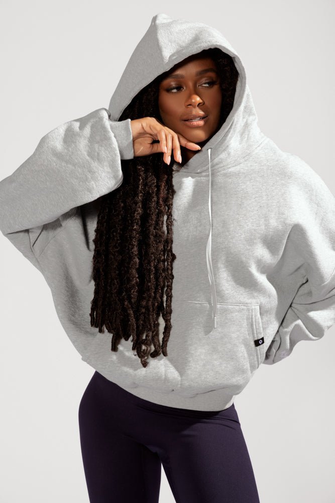 POPFLEX®Pullover Cloud Hoodie - Heather Grey - M.S Skincare