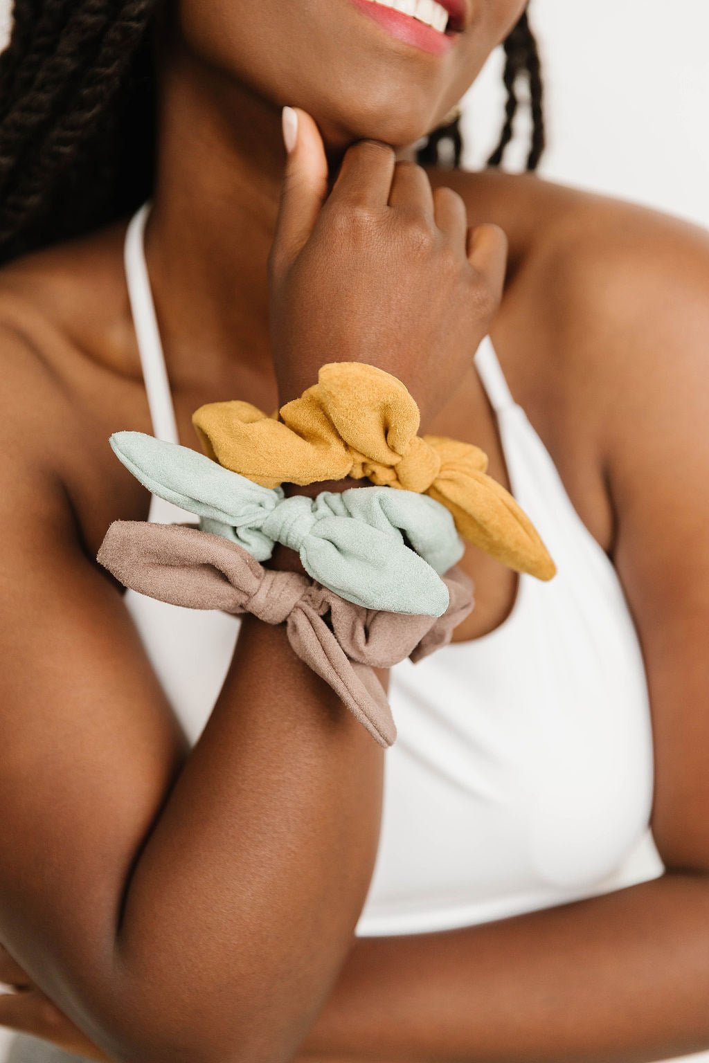 POPFLEX®Secret Scrunchie with Bow - M.S Skincare