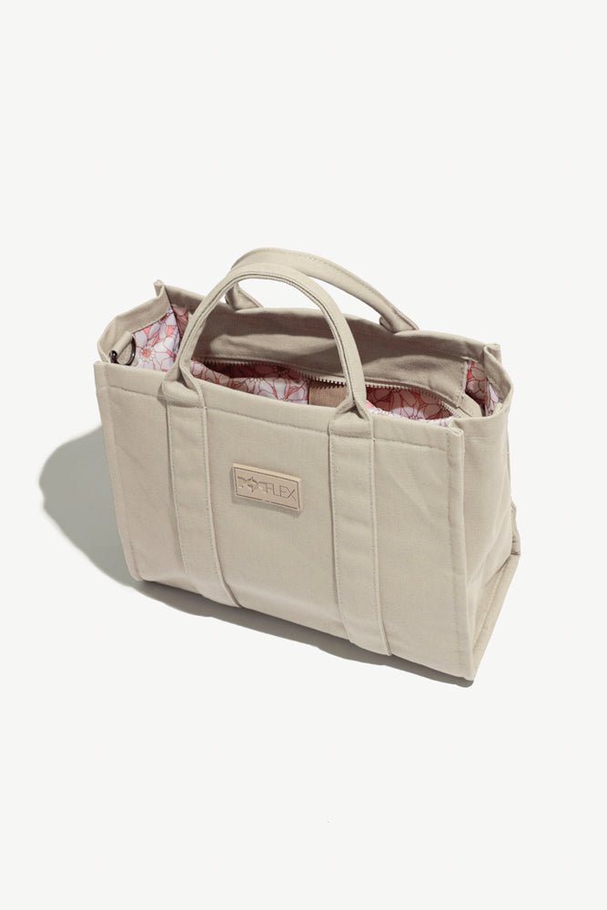 POPFLEX®Small Sloane Tote - Taupe - M.S Skincare