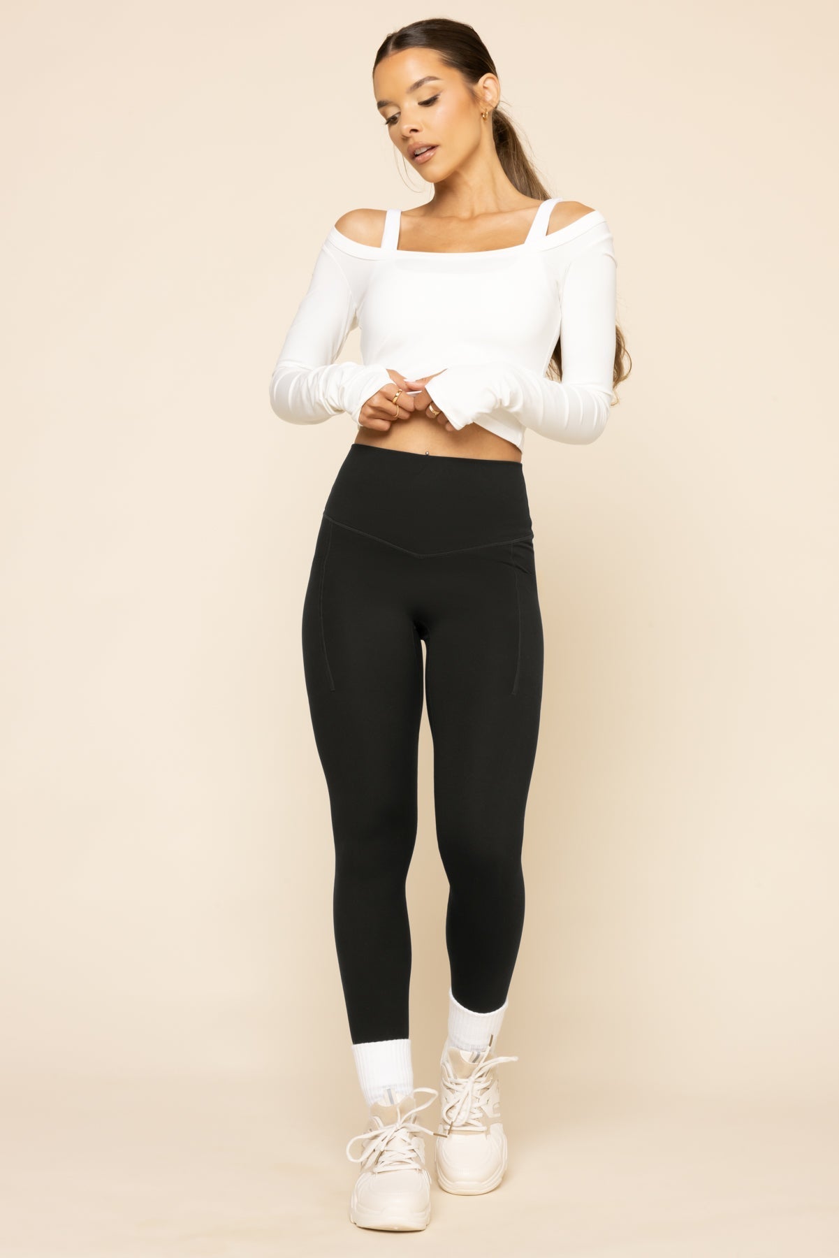 POPFLEX®Supersculpt™ Leggings with Pockets - Black - M.S Skincare