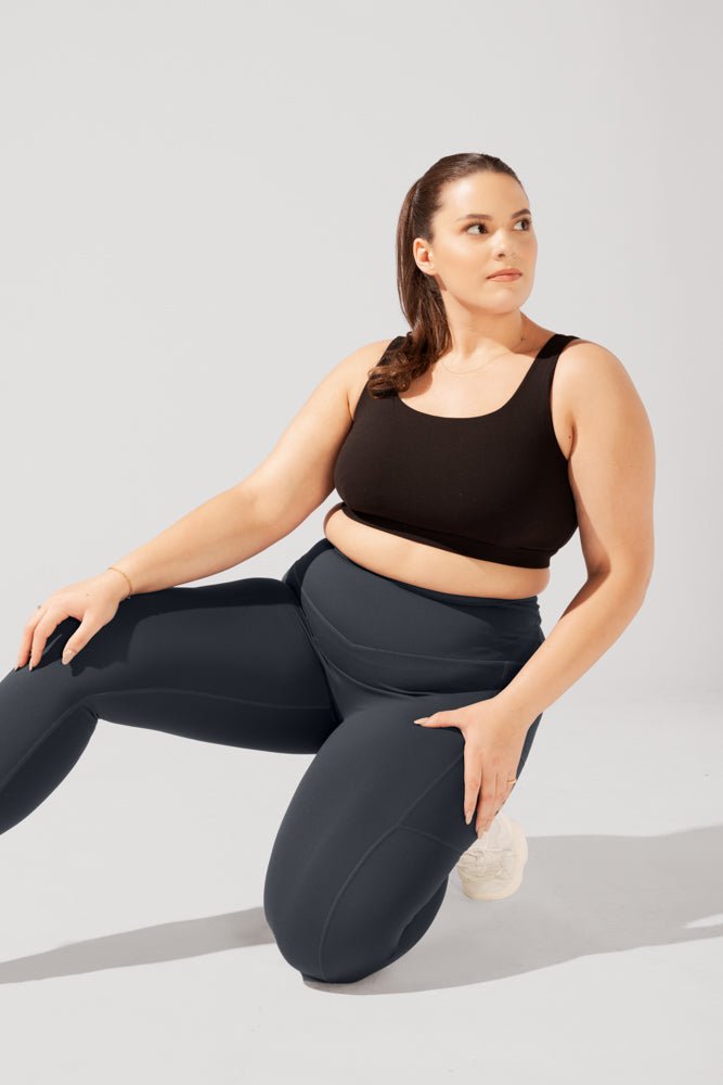 POPFLEX®Supersculpt™ Leggings with Pockets - Smoky Grey - M.S Skincare