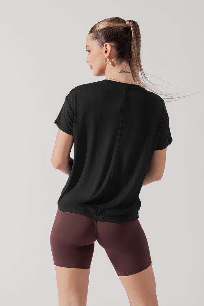 POPFLEX®The Perfect Tee - Black - M.S Skincare