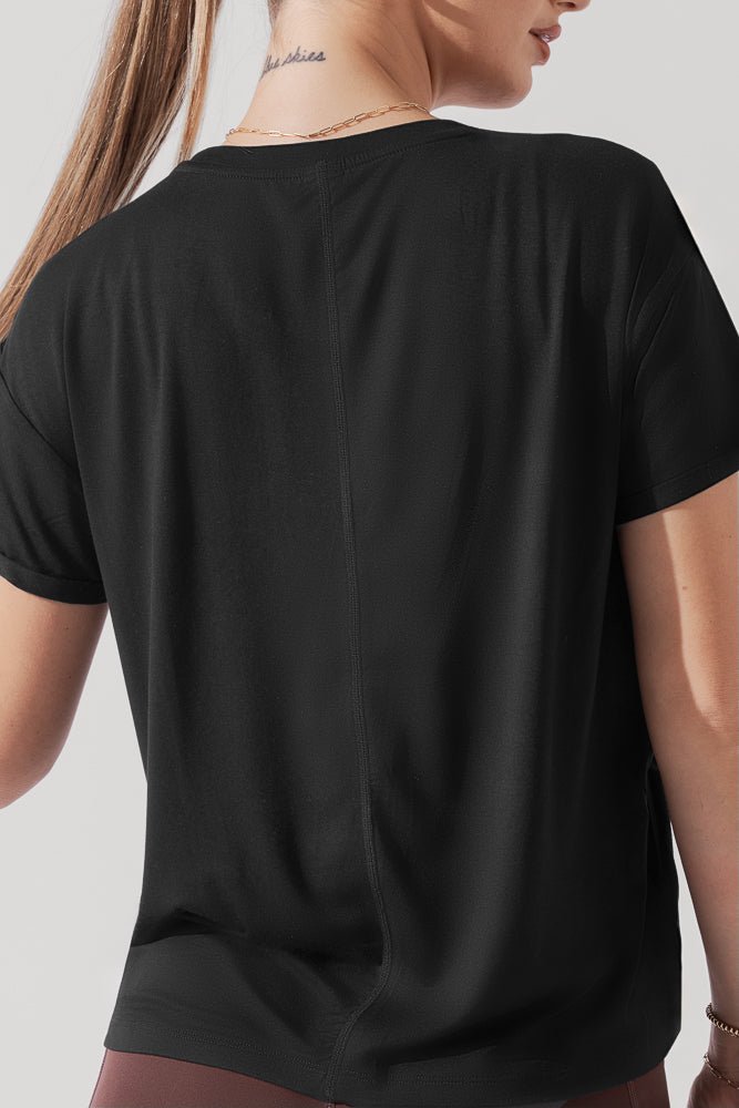 POPFLEX®The Perfect Tee - Black - M.S Skincare