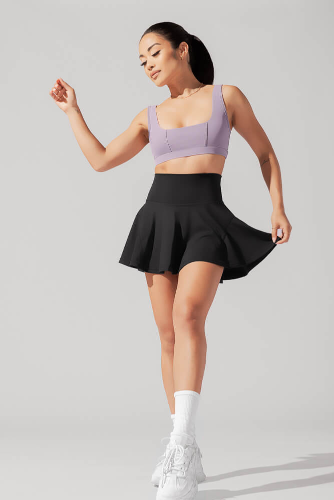 POPFLEX®Twirl Skort - Black - M.S Skincare