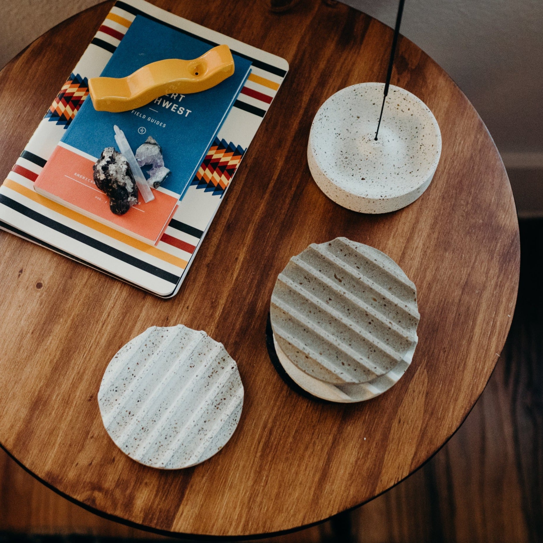 Coaster Set | Terrazzo Grey Scale