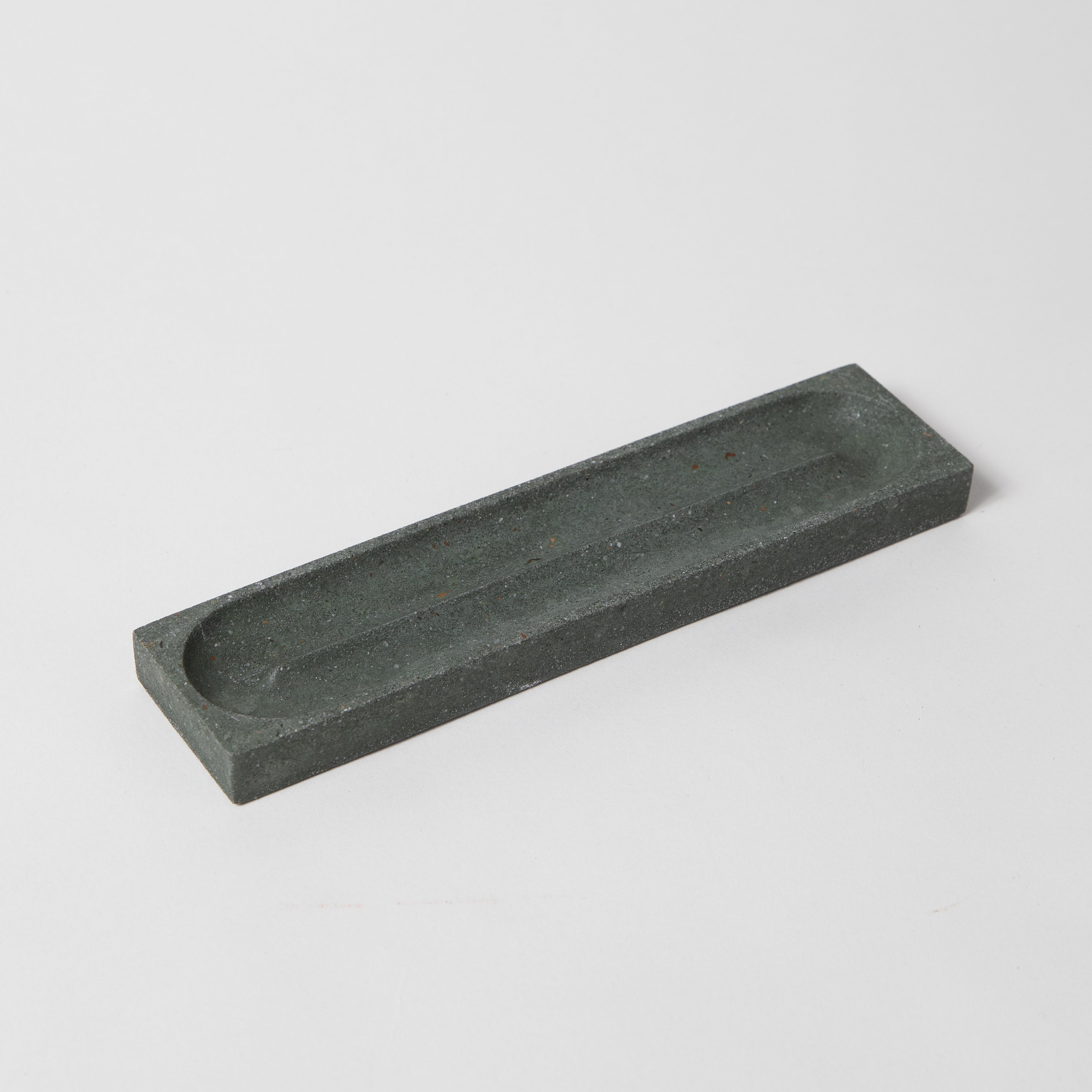 Pencil Tray | Dark Green Terrazzo