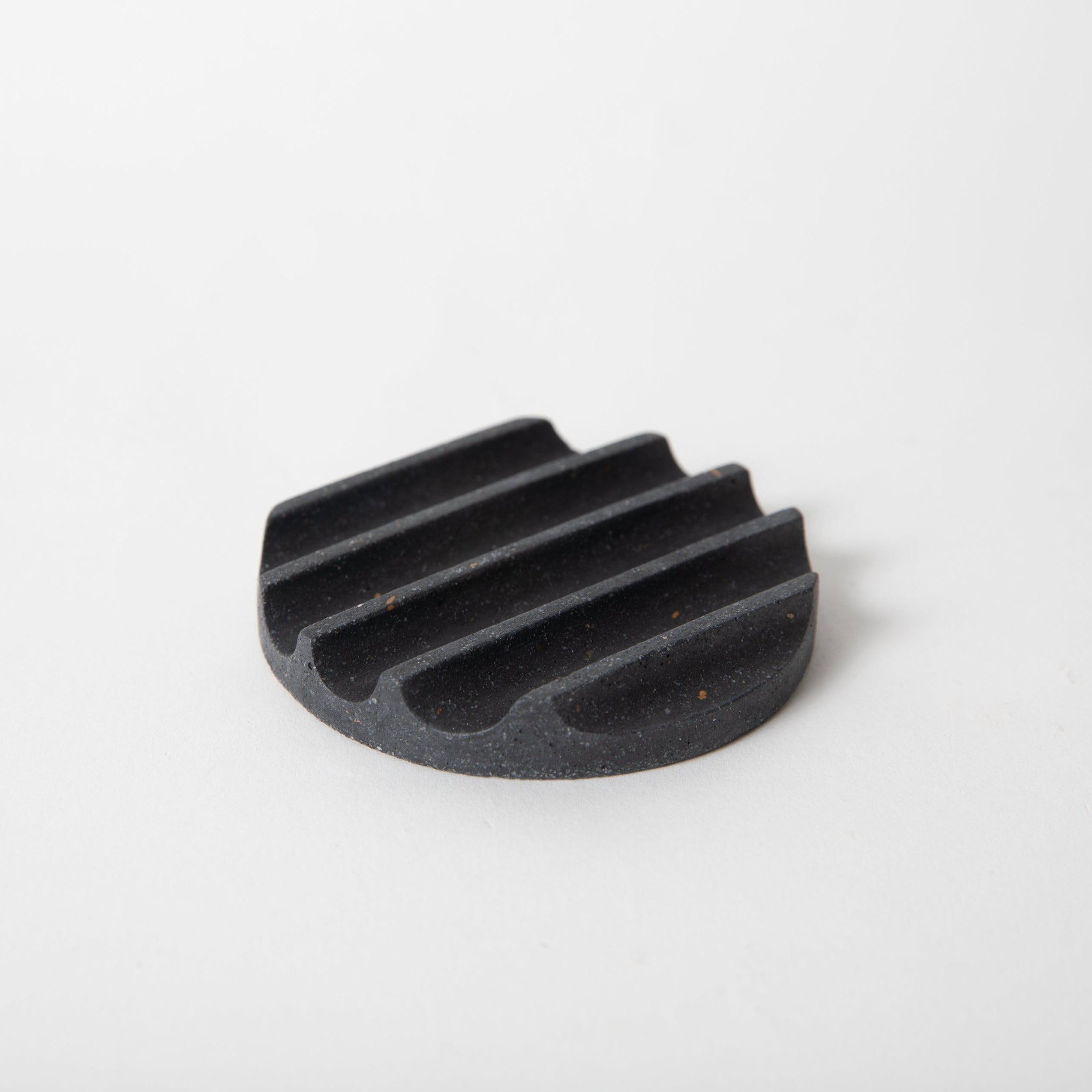 Mini Soap Dish | Black Terrazzo