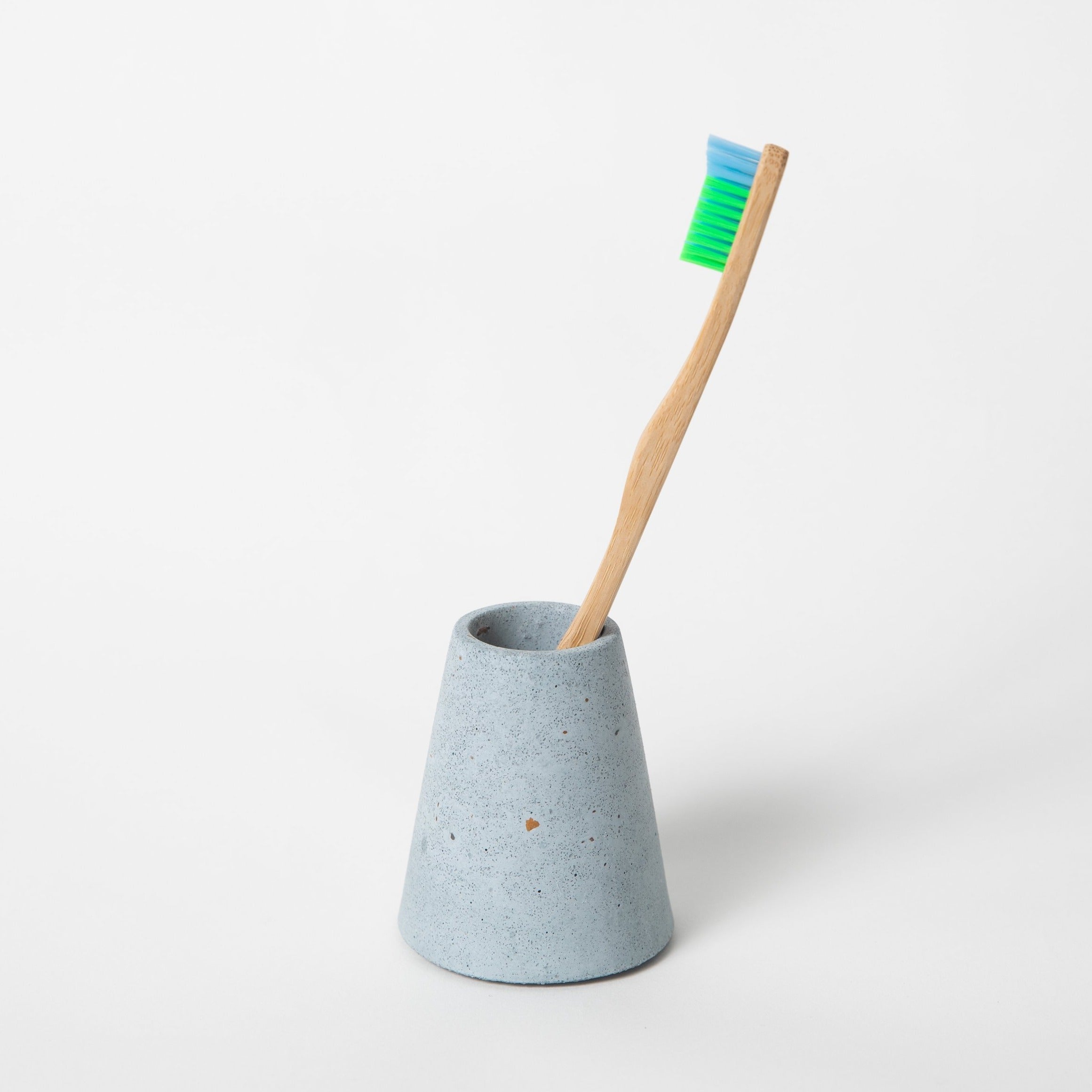 Toothbrush Holder | Light Blue Terrazzo