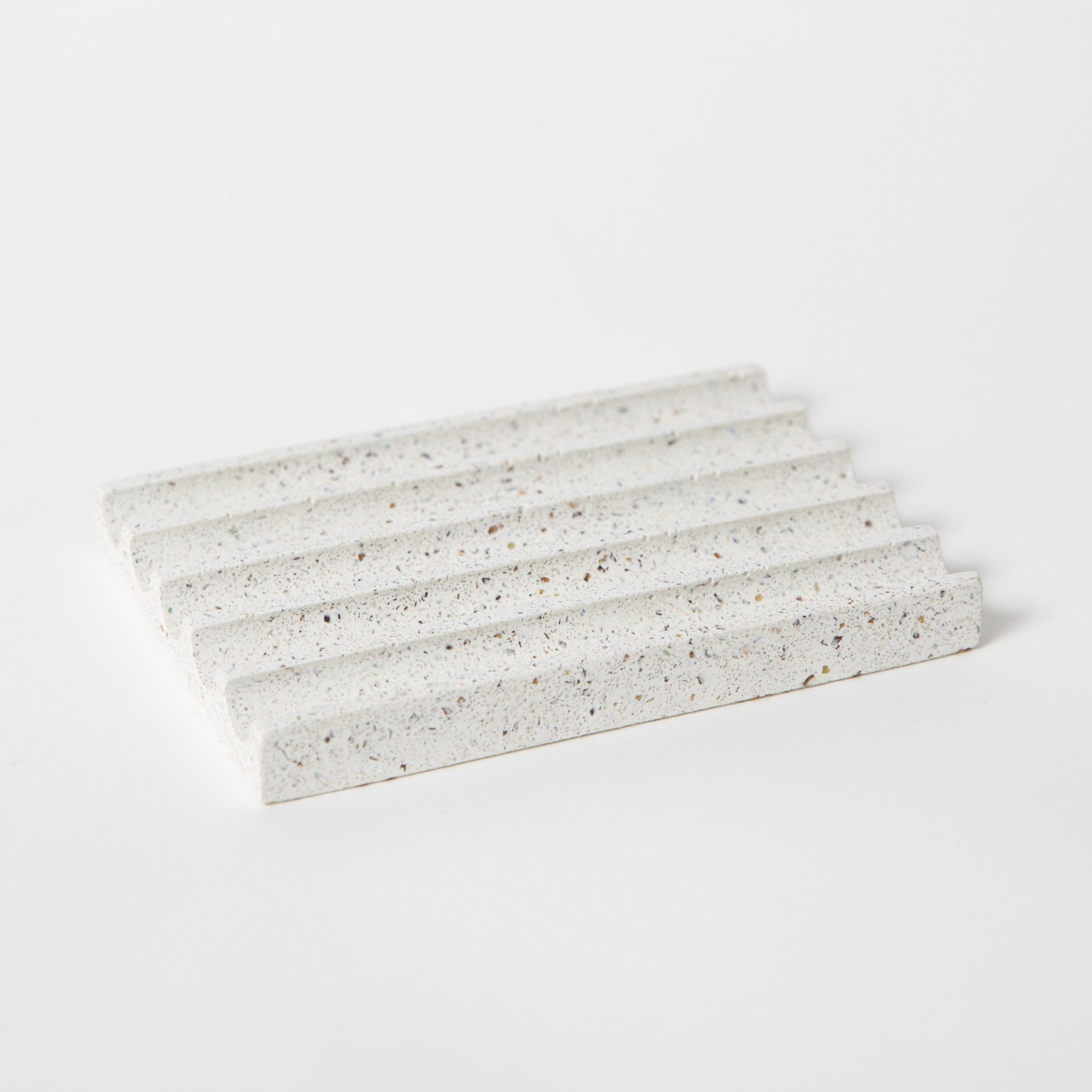 Soap Dish | White Terrazzo