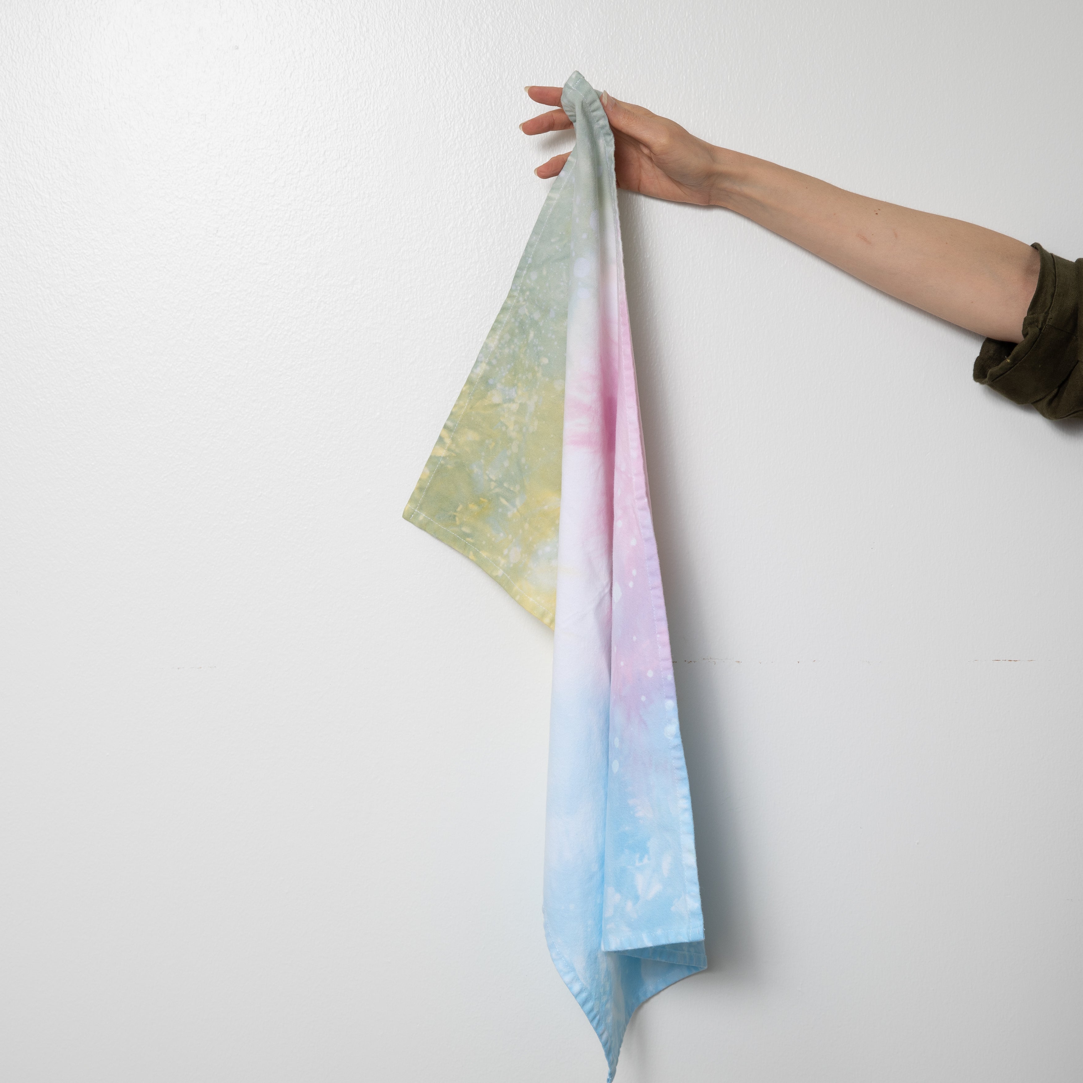 Hand Dyed Tea Towels