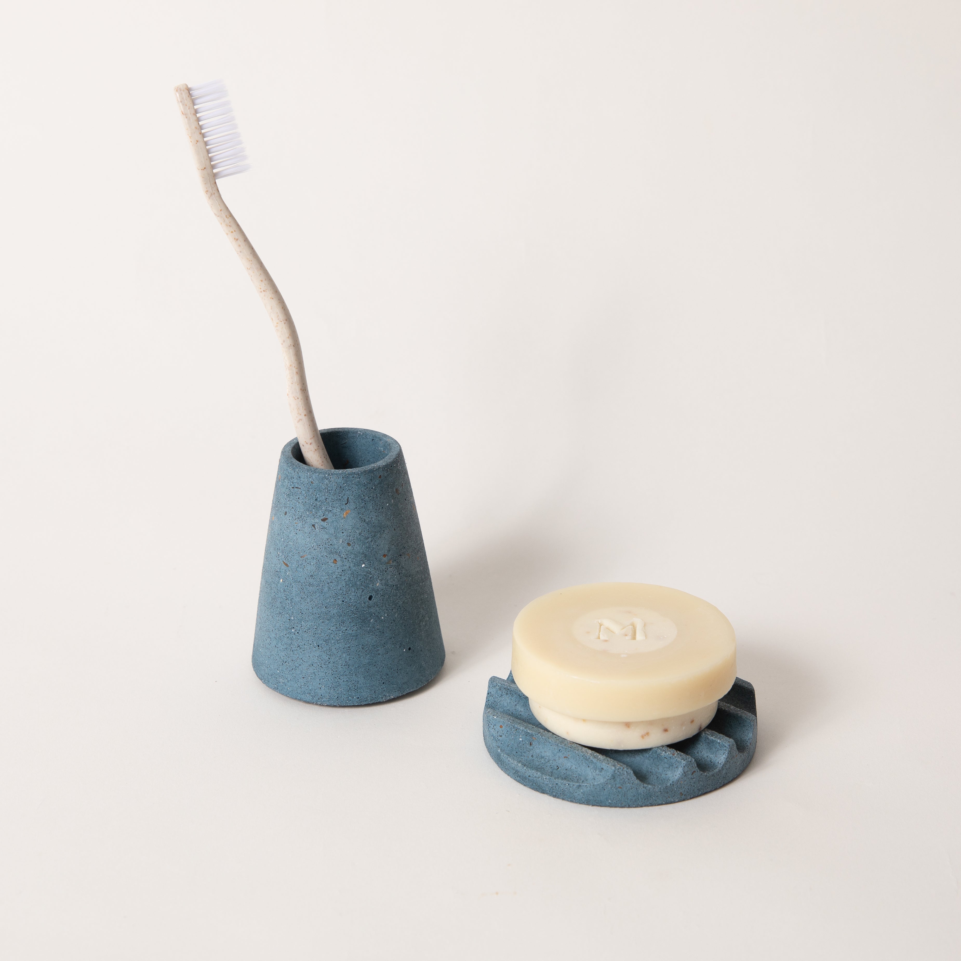 Mini Soap Dish | Cobalt Terrazzo