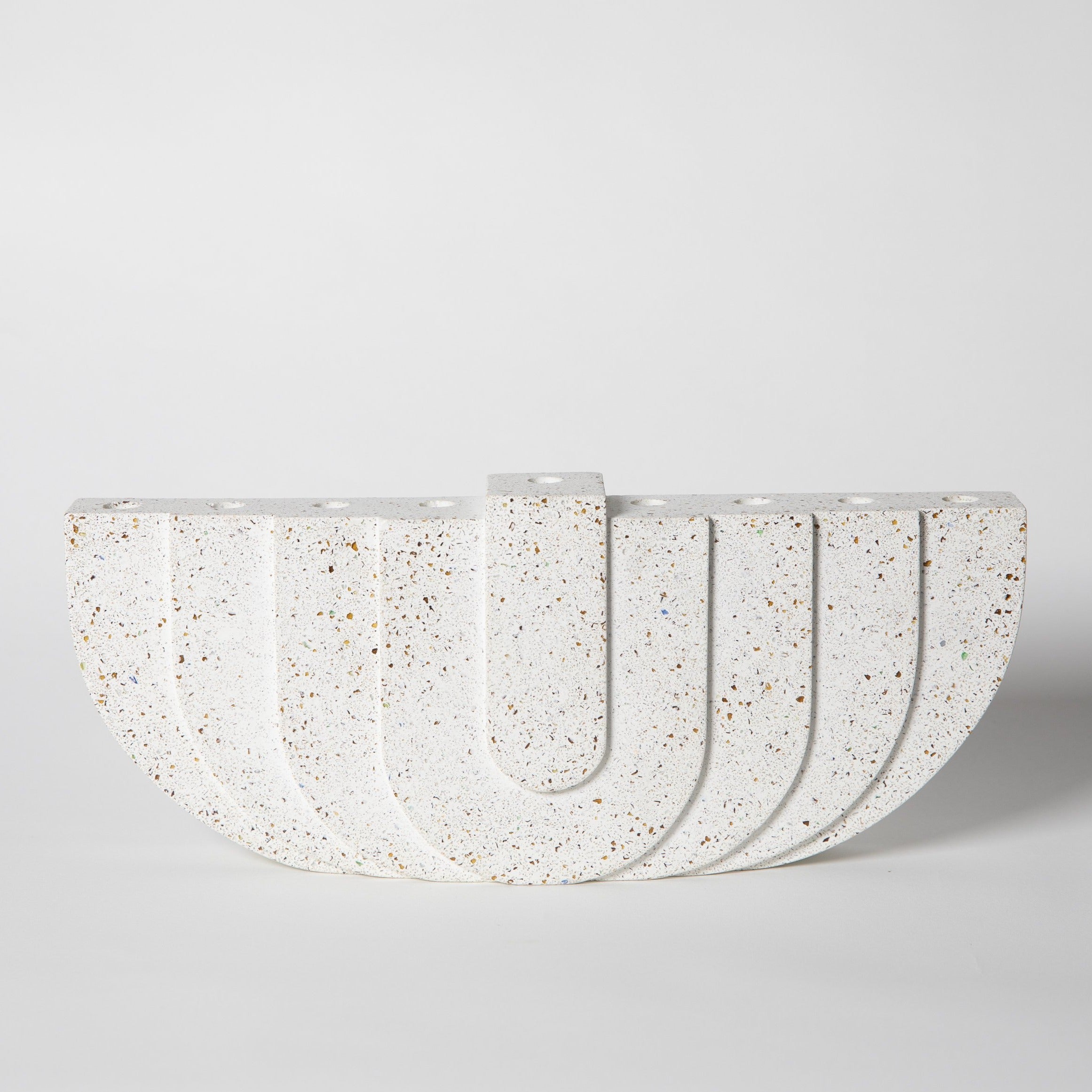 Menorah | White Terrazzo