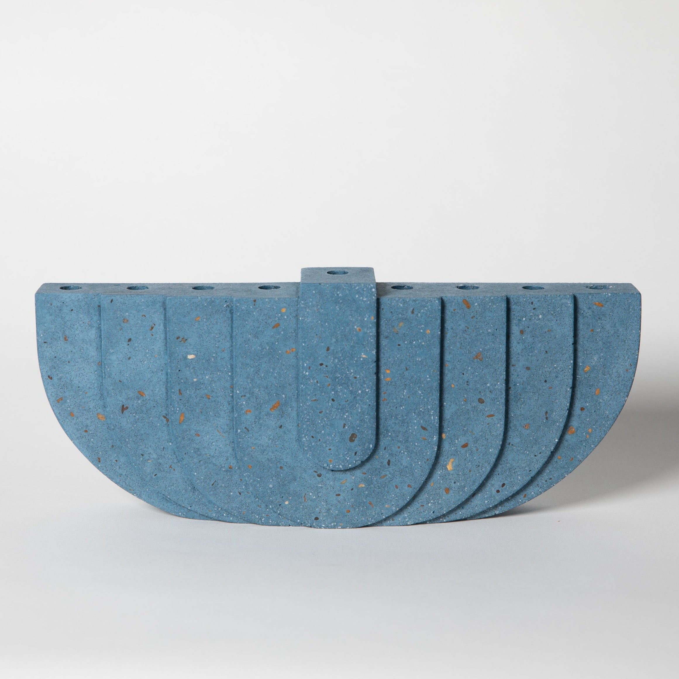 Menorah | Cobalt Terrazzo