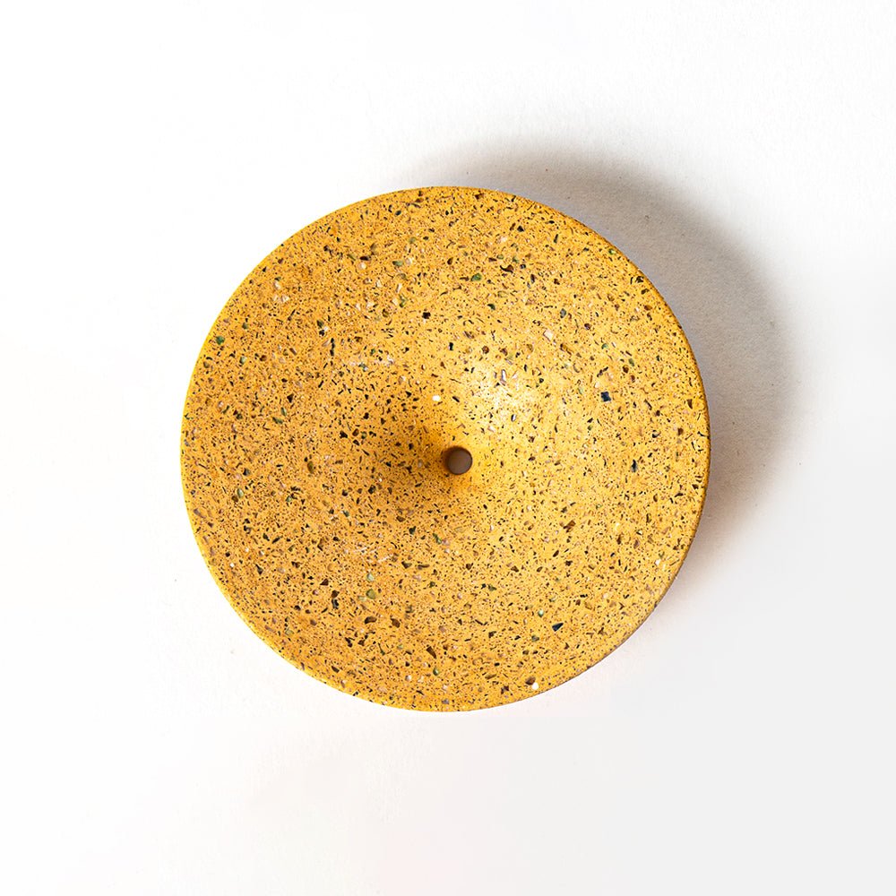 Pretti.Cool Dimple Wall Hook, Medium | Marigold Terrazzo