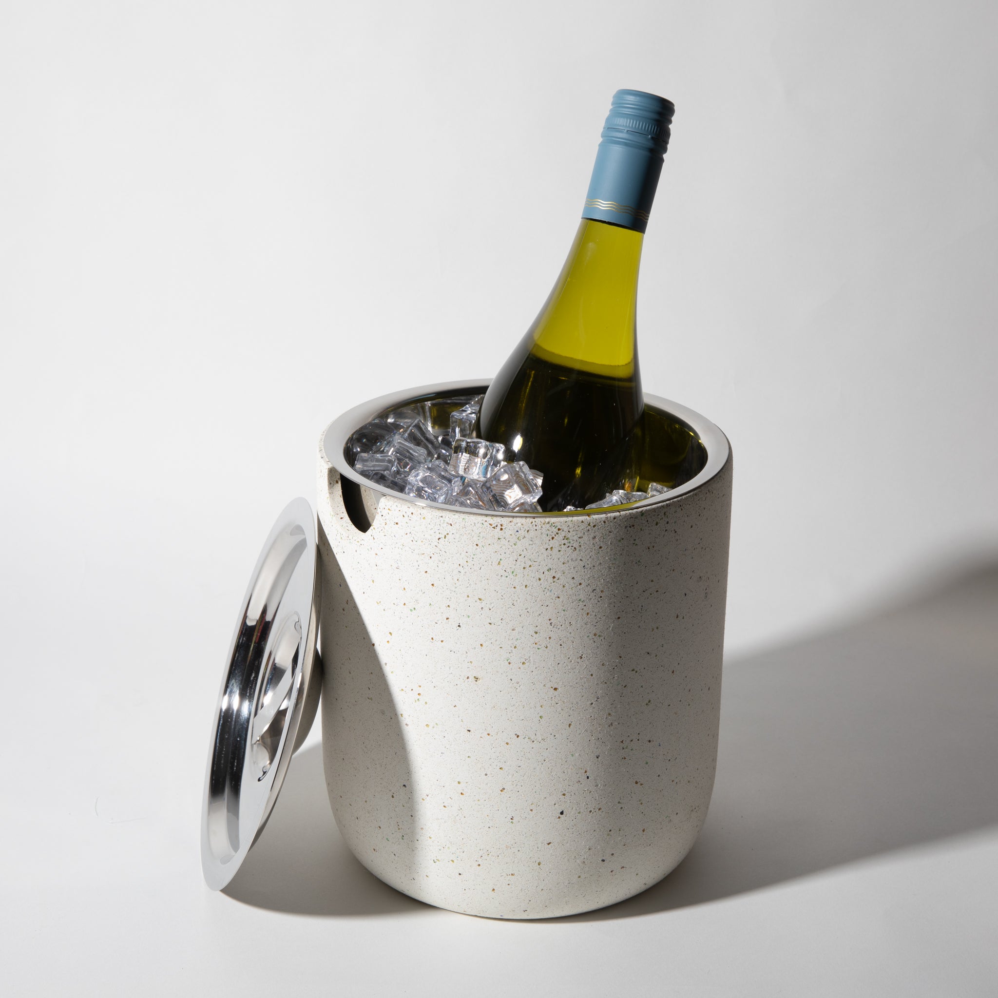 Pretti.CoolIce Bucket | White Terrazzo - M.S Skincare