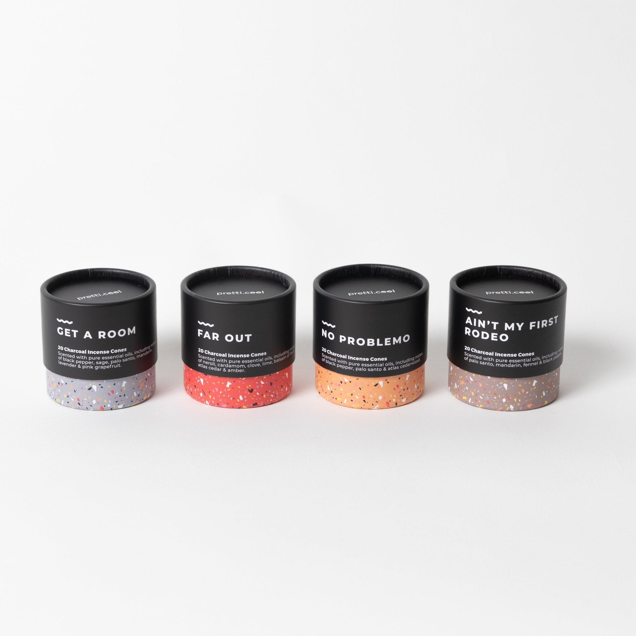 Pretti.CoolIncense Cones | 4 OG Scents - M.S Skincare