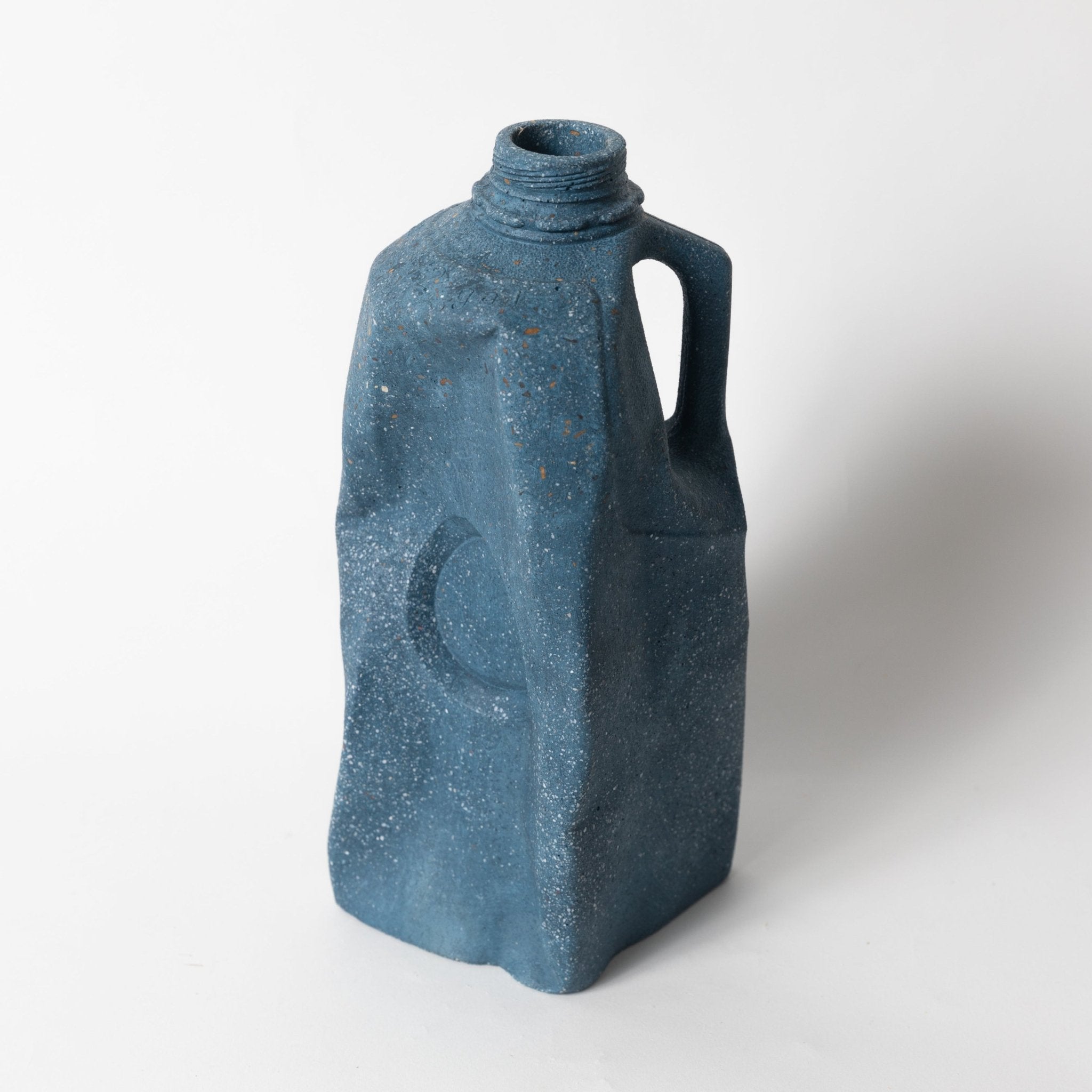 Pretti.Cool Milk Jug Vase | Cobalt Terrazzo