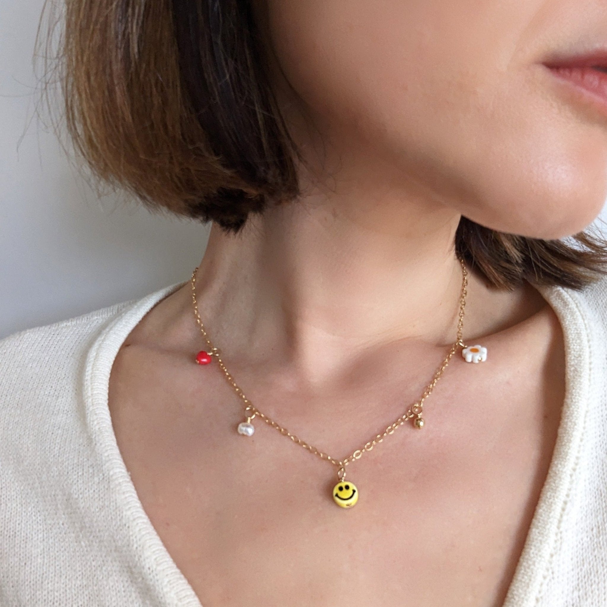 Pretti.CoolMulti Charm Necklace - M.S Skincare