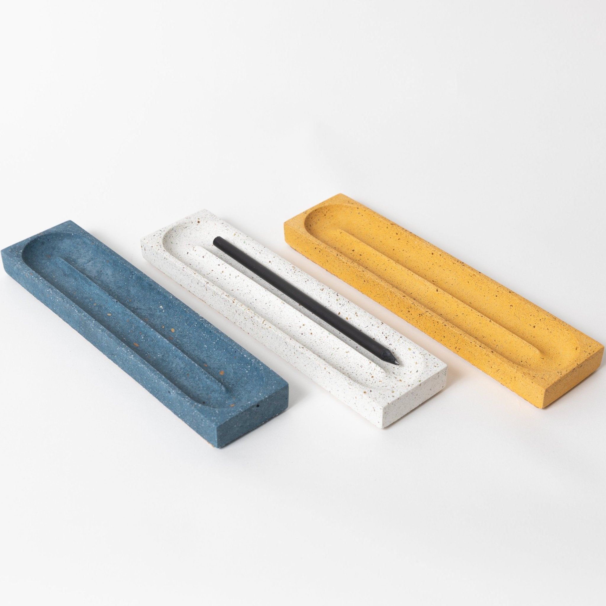 Pretti.Cool Pencil Tray | Marigold Terrazzo