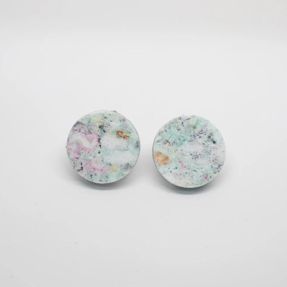 Pretti.CoolSeafoam Full Circle Earrings - M.S Skincare