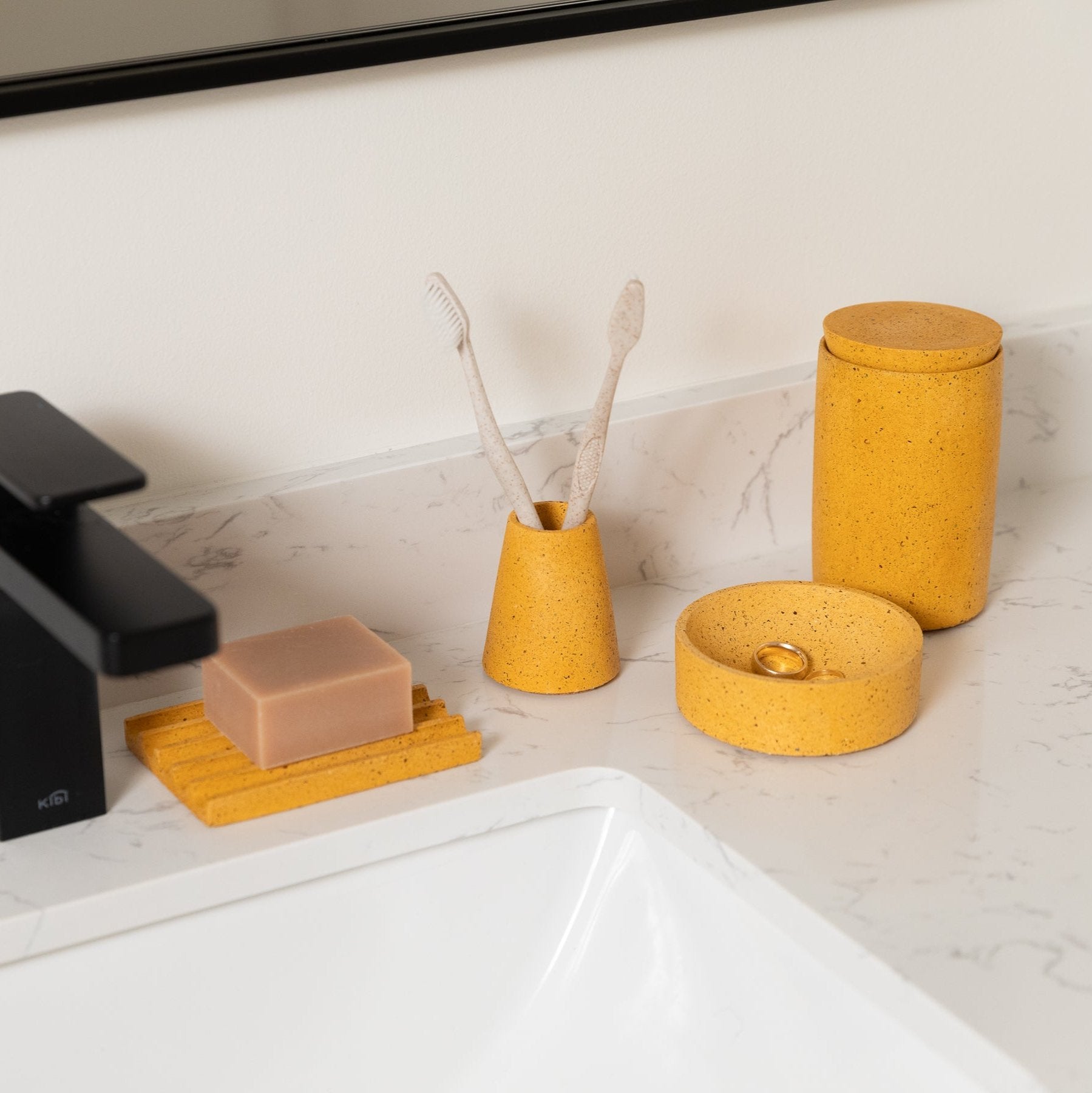 Pretti.Cool Soap Dish | Marigold Terrazzo