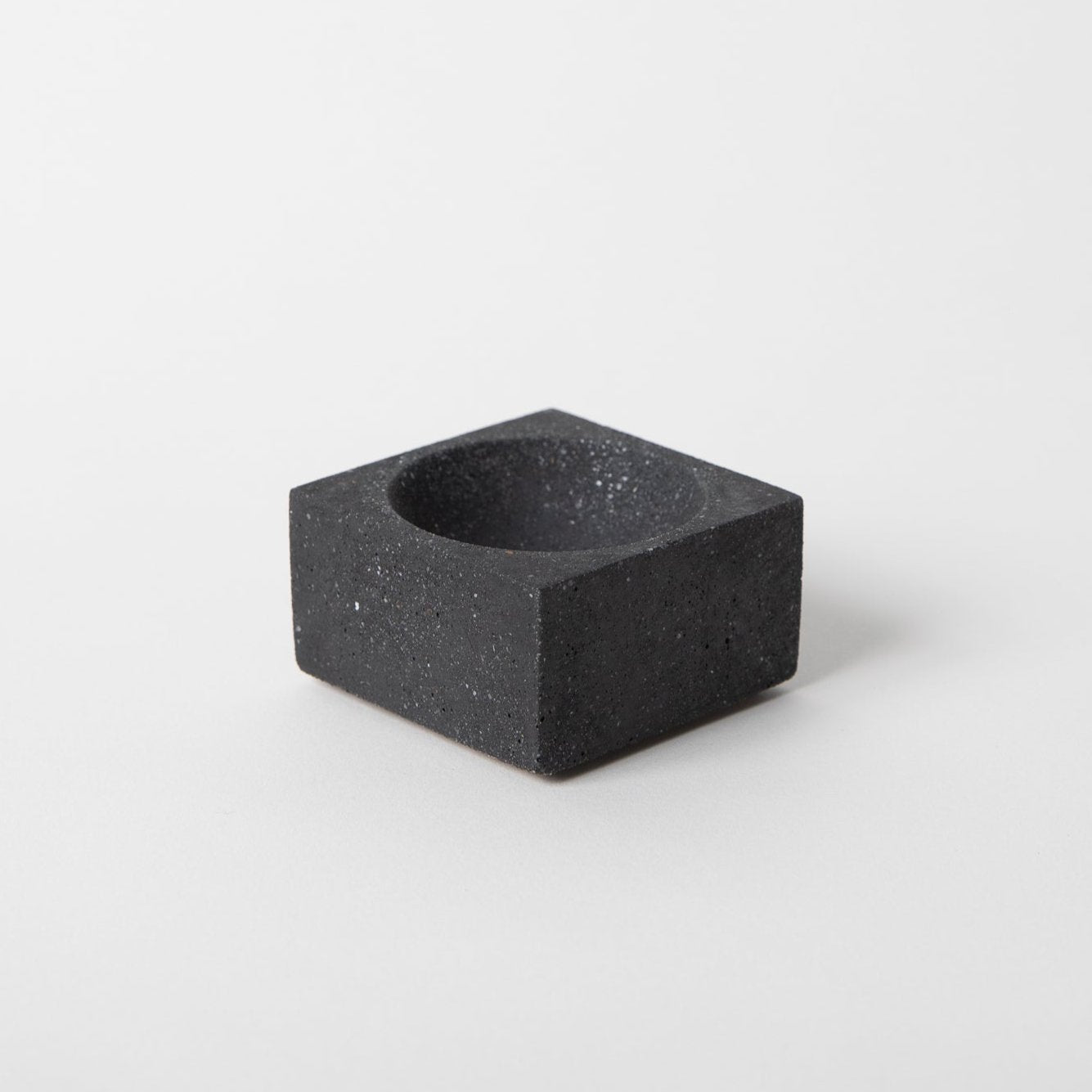 Pretti.CoolSquare Incense Holder | Black Terrazzo - M.S Skincare