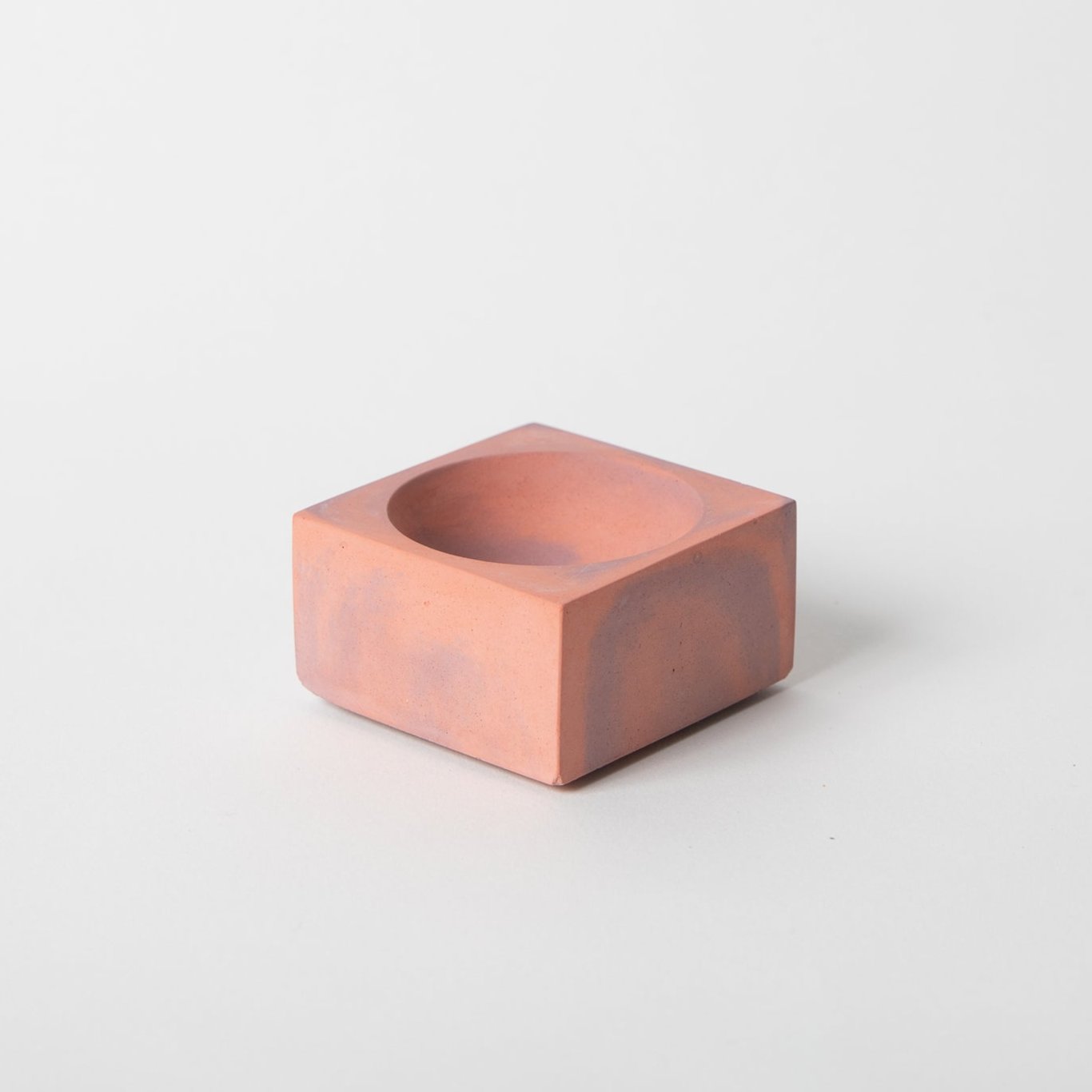 Pretti.CoolSquare Incense Holder | Coral & Mauve - M.S Skincare