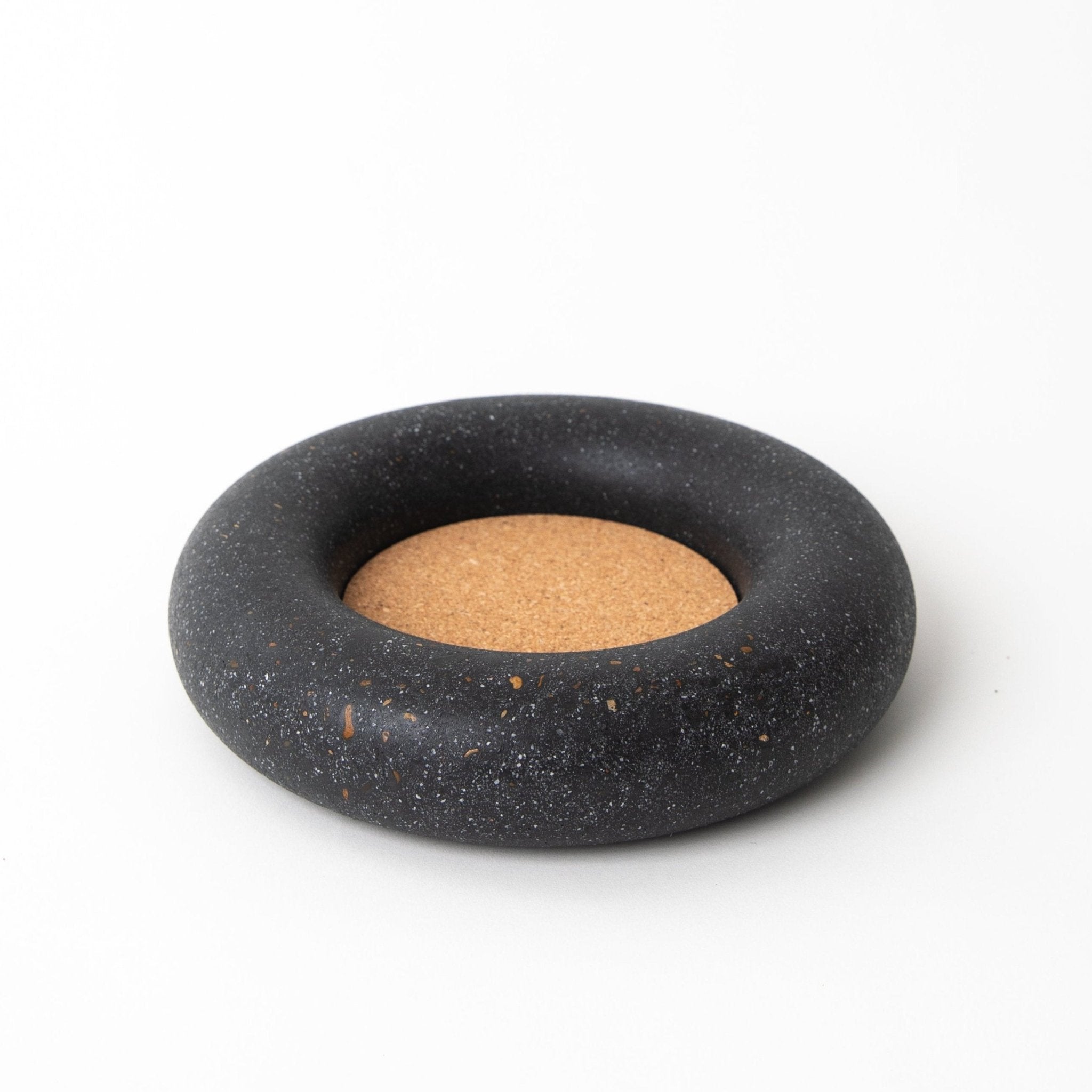 Pretti.CoolWine Bottle Coaster | Black Terrazzo - M.S Skincare