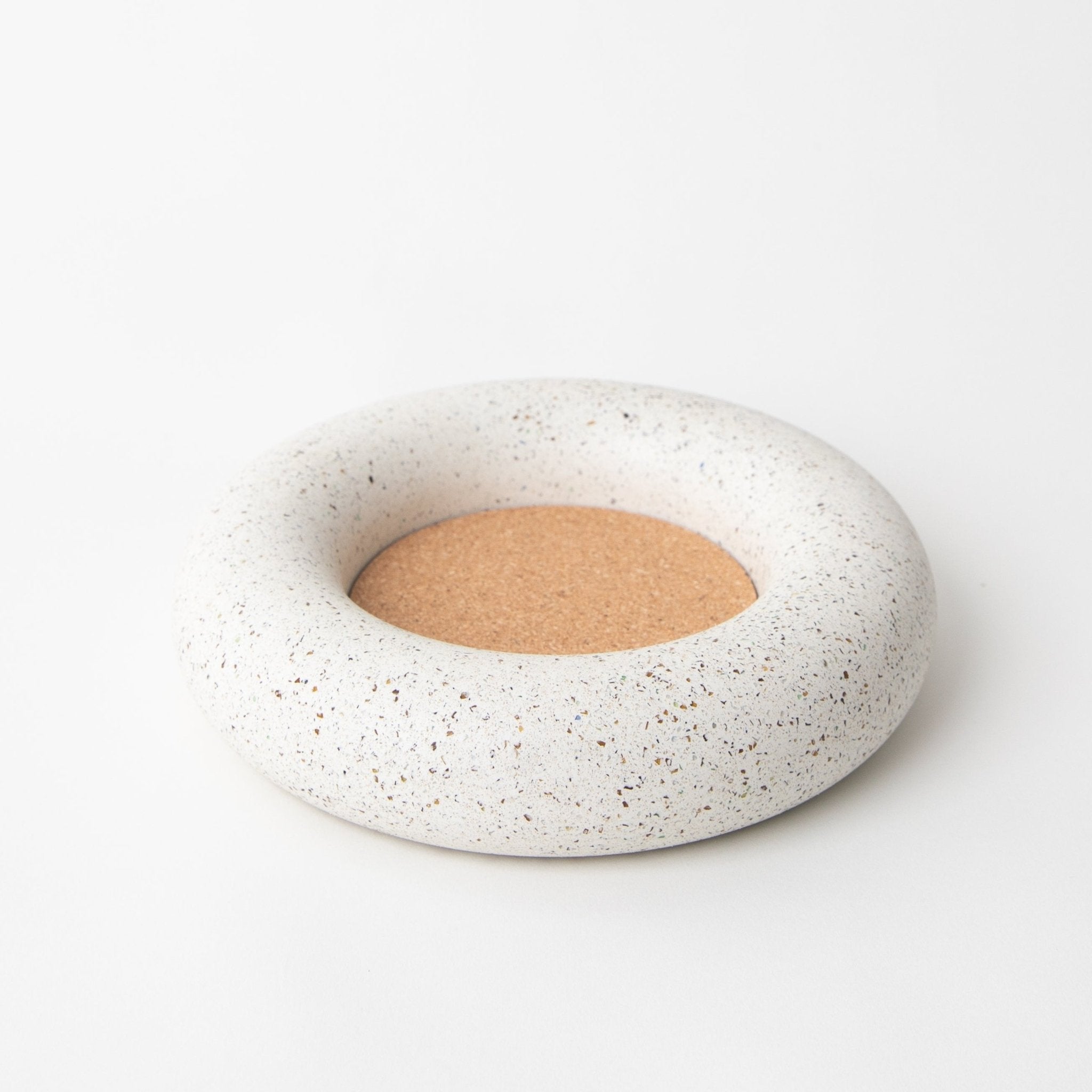 Pretti.CoolWine Bottle Coaster | White Terrazzo - M.S Skincare